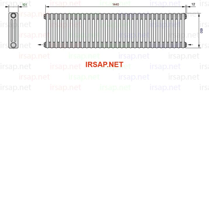 Радиатор IRSAP Tesi 30650/32 T08 CL 01